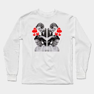 Boyfriends exchanging caresses Long Sleeve T-Shirt